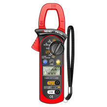 Prenosný kliešťový multimeter s indukčným meraním NCV, LCD displej s 4000 číslicami, automatické nastavenie rozsahu, meranie odporu –