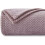 Superblødt flannel fleece tæppe, lys lilla 1