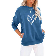 Vestes pour femmes grandes tailles, mode décontractée, manches longues, col rond, sweat-shirts, blouses, tenues tendance 2023