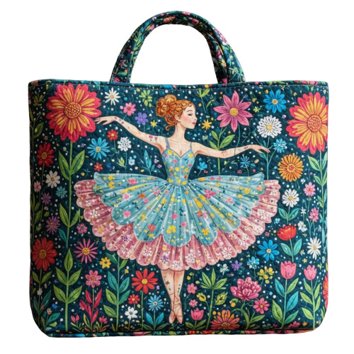 Γυναικεία καπιτονέ τσάντα Tote, μικρή 13" Π x 12,2" Υ