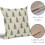 Χριστουγεννιάτικα Μαξιλαροθήκες Sage Green 16x16 ιντσών, Σετ των 2 4