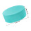 12Pcs Blue Hair Curling Tool Sponge Ring with C Shaped Design for Secure Hold 4
