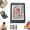 Embroidery Stitch Book Kit with 106 Patterns, Complete Toolkit & Tutorial – Compatible with Beginners 1