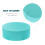 12Pcs Blue Hair Curling Tool Sponge Ring with C Shaped Design for Secure Hold 5