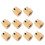 Nadi10pcs MK8 Εξωθητήρας 40 Οδοντωτοί Δόντες Ορειχάλκινος Τροχός Εξώθησης για 2