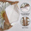 Μαξιλαροθήκες Spring Daisy 20x20, Σετ 2 τεμαχίων, Λουλουδάτες καφέ λινές θήκες μαξιλαριών 6