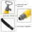 Pompa manuale per l'acqua del kayak, 1 set in plastica gialla 3
