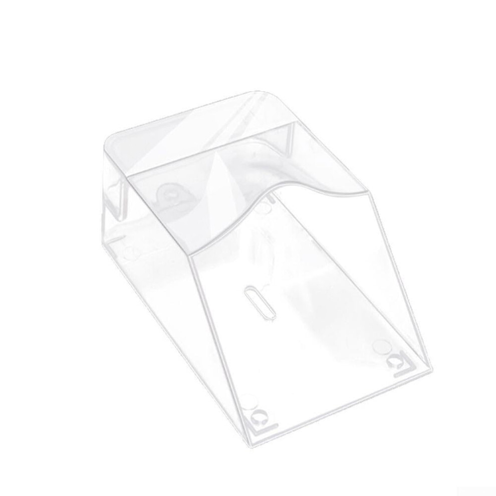 Weatherproof Doorbell Cover Transparent Rain Guard Shield Case For Outdoor Garden Patio 9169991186726