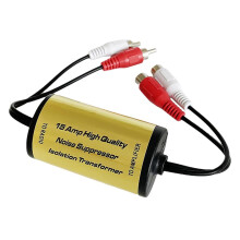 Lichidare de stocare! Filtru de zgomot cu izolator audio RCA, buclă de masă, sisteme stereo pentru acasă, pentru mașină, Q4C7
