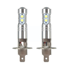 2x Szuperfényes H1LED Fényszóró Készlet Távolsági, Tompított Fényszóró Driving6000KAU Ködfényszóró
