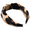 Fascia per capelli alla moda con motivo leopardato, comoda e antiscivolo. 4
