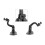 Driving Recorder Bracket with Double Suction Cups 1Pack 6.7*3.9*2.6in Black ABS 8