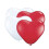 Heart-Shaped Latex Balloons 50 pcs 2