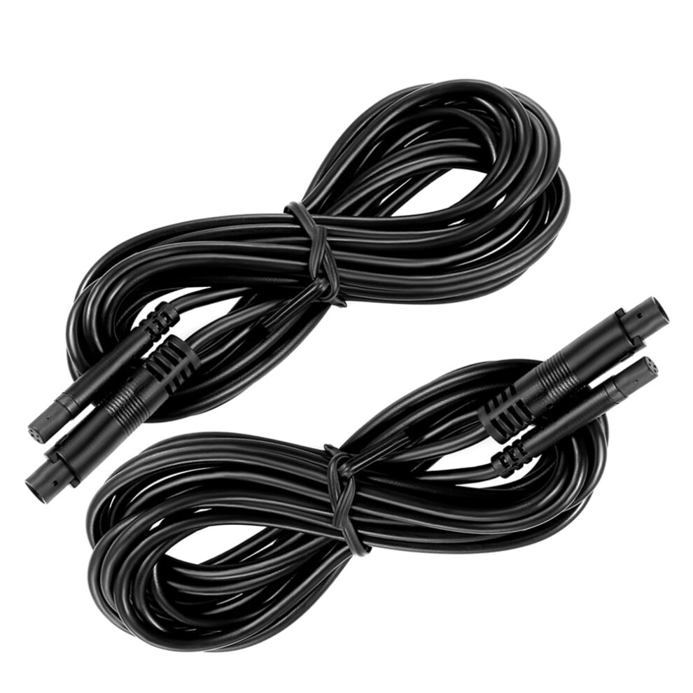 2Pcs Backup Camera Extension Cables 4-Pin Dash Cam Extension Cable Rearview Camera Extension Wire 9557311240546