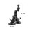 Driving Recorder Bracket with Double Suction Cups 1Pack 6.7*3.9*2.6in Black ABS 2