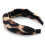 Fascia per capelli alla moda con motivo leopardato, comoda e antiscivolo. 2