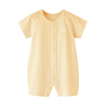 Bjutir Baby Kleinkind Body Junge Mädchen Strampler Jumpsuit Outfits Kleidung Gelb 3-6 Monate