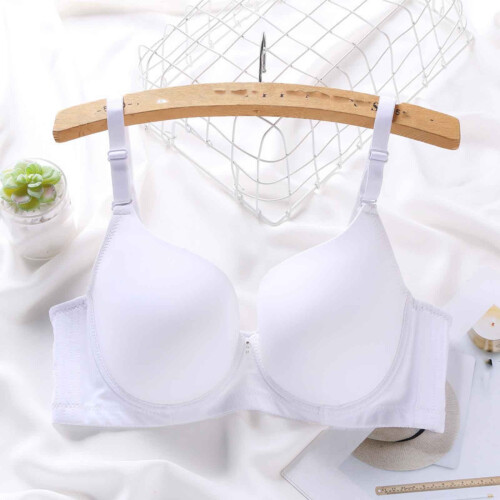 Plus Size Underwire Push Up Bra White Lightly Lined 1