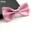 Men Solid Color Bowtie Necktie Tuxedo Wedding Party Adjustable 4