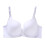 Plus Size Underwire Push Up Bra White Lightly Lined 3