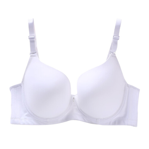 Plus Size Underwire Push Up Bra White Lightly Lined 2