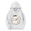 Halloween-fleece-hettegenser til jenter, 1 stk. 1