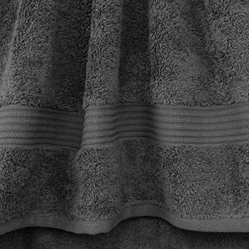 Ensemble de 6 serviettes de bain en coton turc 1