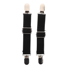 1 Pair Adjustable Boot Straps Pant Stirrups Clips for Women and Men Motorcycle Jeans Trousers Bed Sheets Mattress Covers Curtain and Seats Cushion