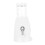 Standing Hamster Waterer PP White Transparent Leak-Resistant Easy-Use 4