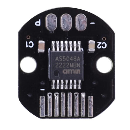 2Pcs AS5048A Magnetic Encoder PWM Output SPI/I2C Interface 14 Bit High Precision for Brushless Motor 2