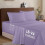 Microfiber Sheet Set King Lavender 4-Pc 1