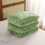 Fuzzy Throw Blanket Green 59x39in 6