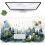 Mouse Pad Gaming Green Melanine Mountain Forest 31,5x15,7 ίντσες 1