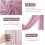 White & Champagne Sheer Wedding Arch Drape Set (2 pcs) 2