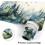 Mouse Pad Gaming Green Melanine Mountain Forest 31,5x15,7 ίντσες 4