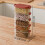 5-Tier Stackable Storage Box with Divided Tray and Lid 3