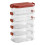 5-Layer Stackable Spice Organizer with Airtight Lids 4