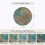 Abstract round rug washable 4 feet 2