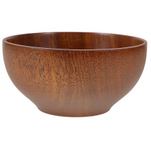 Fruit Bowls Wood Serving Mini Rice Cooker Kitchen Soup Child Coffee