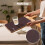 Ensemble de sets de table et chemin de table en vinyle – 7 pièces, 30 x 45 cm + 5