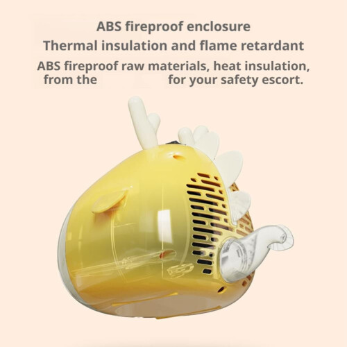 Mini chauffage et ventilateur 110 V pour bureau (double usage) 2