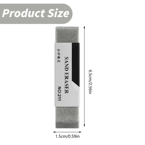 Precision Eraser for Calligraphy & Drawing, Non-Abrasive, 2