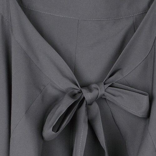 Γυναικεία Φούστα Casual Hakama με Ακανόνιστο Φιόγκο και Ψηλή Μέση, Μακριά Φούστα-Κιλότ ή 1