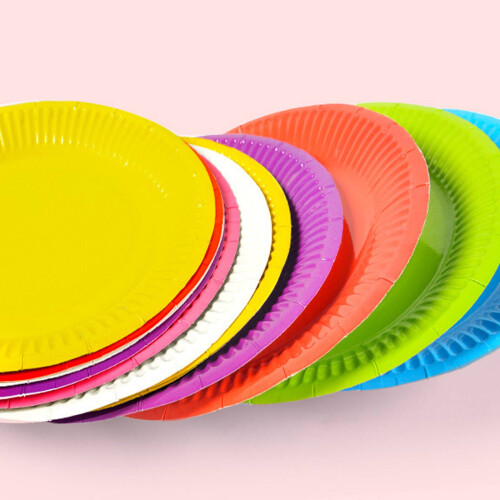 Kit per lavoretti artistici con piatti di carta per bambini 2