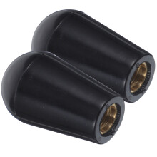 Poignées de robinet de bière sans marque (2 pièces) - Accessoires pour robinet de fût - Noir