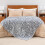 Peanuts Snoopy Plüschdecke aus Samt, Loft, grau, Doppelbett/Queen 3