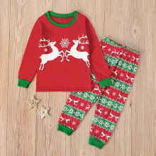 Weihnachts-Druckset für Kleinkinder (Jungen), Rot, 2-3 Jahre