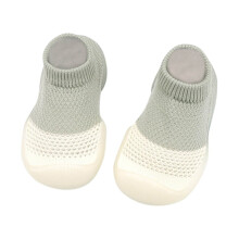 Primeros pasos para bebés en interiores, colores surtidos, calcetines de malla elástica para bebés, zapatos talla 3, zapatos para niñas pequeñas