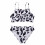 Bikini-Set mit Kuhblumenmuster, Nylon, (Mädchen) 1