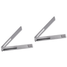 Mobile Phone Holder 2 Count Smartphone Stand Folding Cell Multifunction for Bed Alloy